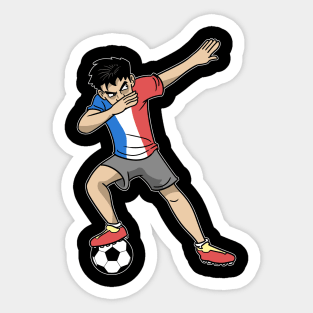 Soccer France Soccer Player Boys Sticker